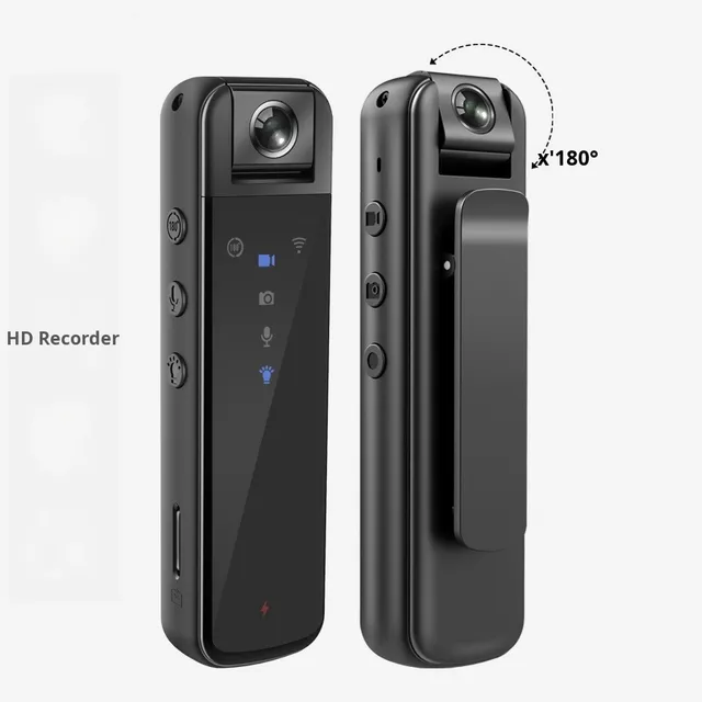 CS05 WiFi HD Sports Camera with 1080p Live Recording New Handheld Clip Pocket Mini Camera Featuring CMOS Imaging Sensor