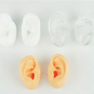 SPECARE ear rubber ear model display WIDEX Hearing aids silicone human ear mold