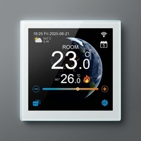 Termostato Digital TFT con Pantalla a Color para Calefacción por Suelo Radiante de Bajo Consumo