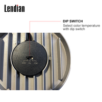 Nordic Liper Downlight LED COB SMD 8W 20W 30W IP44 Dimmable CCT Chaud, Encastré 85mm 150mm 180mm, Compatible DALI