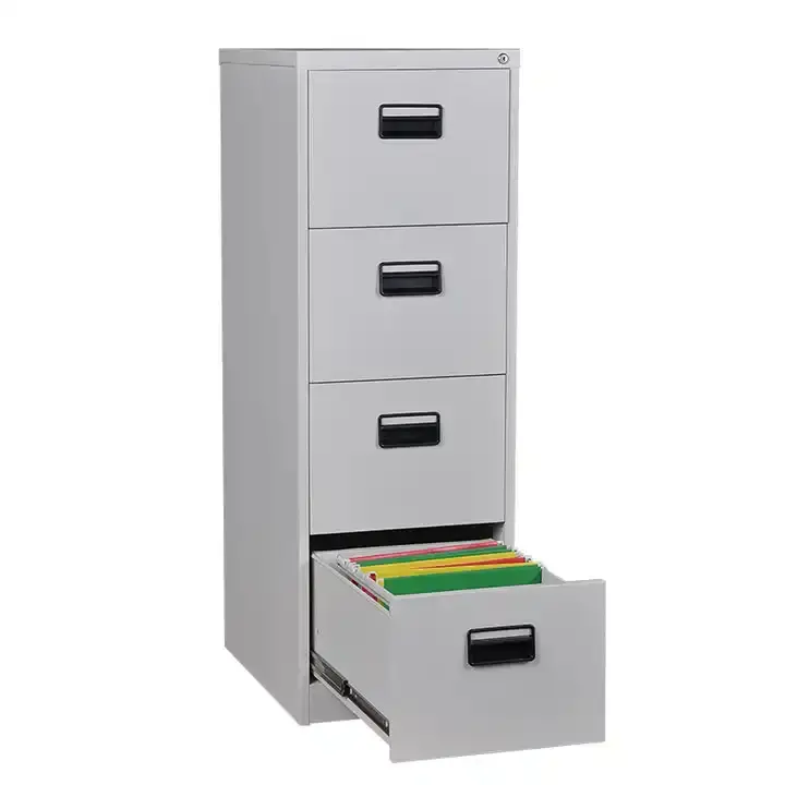 Factory price metal steel filing cabinet specifications 4 drawer storage lockable steel filing cabinet