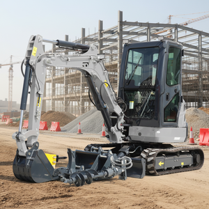 LIVRAISON GRATUITE Mini-excavatrice Yanmar 3,5 tonnes CE EPA EURO 5 à chenilles, pompe hydraulique, garantie 1 an, roulement chinois - Product Image 1