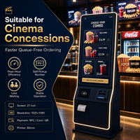 Terminal de Kiosco de Autoservicio OEM Personalizado con Pantalla Táctil, Sistema POS, Pago con Tarjeta QR NFC, Intel Core I5, Windows, Tipo Piso