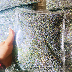 Wholesale 1KG Mobile Phone Shell Garment Shoes Cups <strong>Rhinestones</strong> Bulk Packing Crystal AB Hotfix Glass SS10 Flat Back Stone 1 Bag - Product Image 1