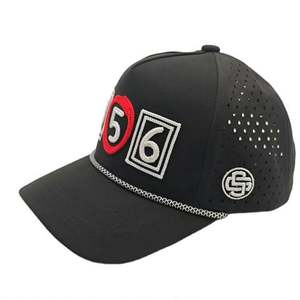 Gorra de Béisbol Clásica Estructurada de 5 Paneles Personalizada, Bordado 3D, Bordado de Cadena, Gorra con Corte Láser - Product Image 3