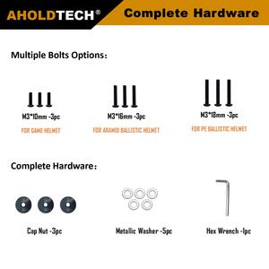 Aholdtech Gen3 Modular Bungee Casco Shroud Ops Core NVG Adaptador de montaje para accesorios de casco táctico FAST - Product Image 2