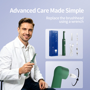 Polisseur dentaire USB Rongzhou, appareil de blanchiment des dents rechargeable avec brosse, disques et pâte <span class=keywords><strong>pour</strong></span> usage domestique et soins personnels - Product Image 6