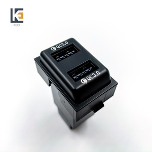 ที่ชาร์จในรถยนต์แบบ USB คู่ KEDI QC3.0 ชาร์จเร็วสำหรับรถยนต์นิสสัน - Product Image 4