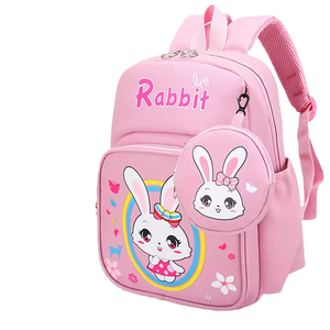 Mochila Escolar 2025 de Moda con Carcasa de PC, Impermeable, con Estampado de Dibujos Animados, Forro de Poliéster de Alta Calidad, Cierre de Cremallera y Asa Suave - Product Image 1