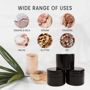 Contenant d'emballage en plastique PET transparent pour crème cosmétique, soin de la peau, shampoing, lotion, masque facial, avec bouchon à vis, 100 ml, 120 ml, 250 ml, 500 ml - Product Image 5