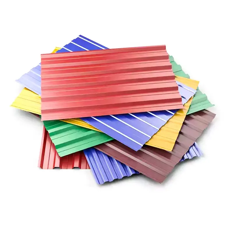 gi corrugated coated colorful roofing steel corrugated sheet metal roofing