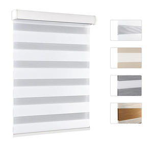 Eco-friendly doppio strato smart tapparelle per finestra orizzontale oscurante <span class=keywords><strong>zebra</strong></span> <span class=keywords><strong>tenda</strong></span> - Product Image 3
