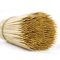 Brochettes en bambou naturel de qualité supérieure, écologiques, de différentes longueurs, pour aliments, emballage pratique, outils de barbecue