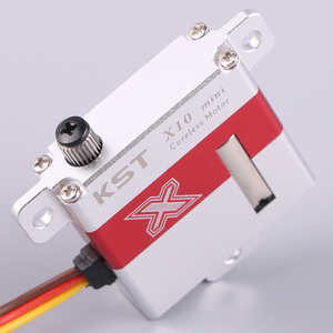 KST X10 MINI Engranaje Metálico de Ala Fija de Alto Torque para Modelos de Aviones, Mecanismo de Dirección Digital X10-710 - Product Image 5