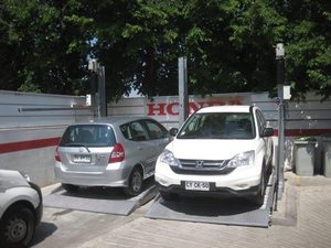 Giá Rẻ Thủy Lực Thông Minh <span class=keywords><strong>2</strong></span> Mức Độ Hai Bài Garage Xe Nâng Đậu Xe Cho Hai Xe Ô Tô - Product Image 3