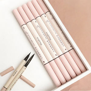 Crayon Eyeliner Liquide Waterproof Pigmenté Couleur Intense <span class=keywords><strong>Maquillage</strong></span> Marque Privée Pailleté 2-en-1 Double Embout - Product Image 6