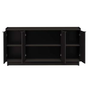 Aparador de Cocina y Comedor Moderno Negro con Almacenamiento, Mueble Buffet Personalizado para Pedidos al por Mayor - Product Image 2