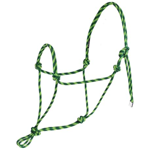 Corda Halter para Cavalos Super Sturdy Horse Rope Training Halter com <span class=keywords><strong>2</strong></span> Nó 1/4 "Stiff Halter - Product Image 2