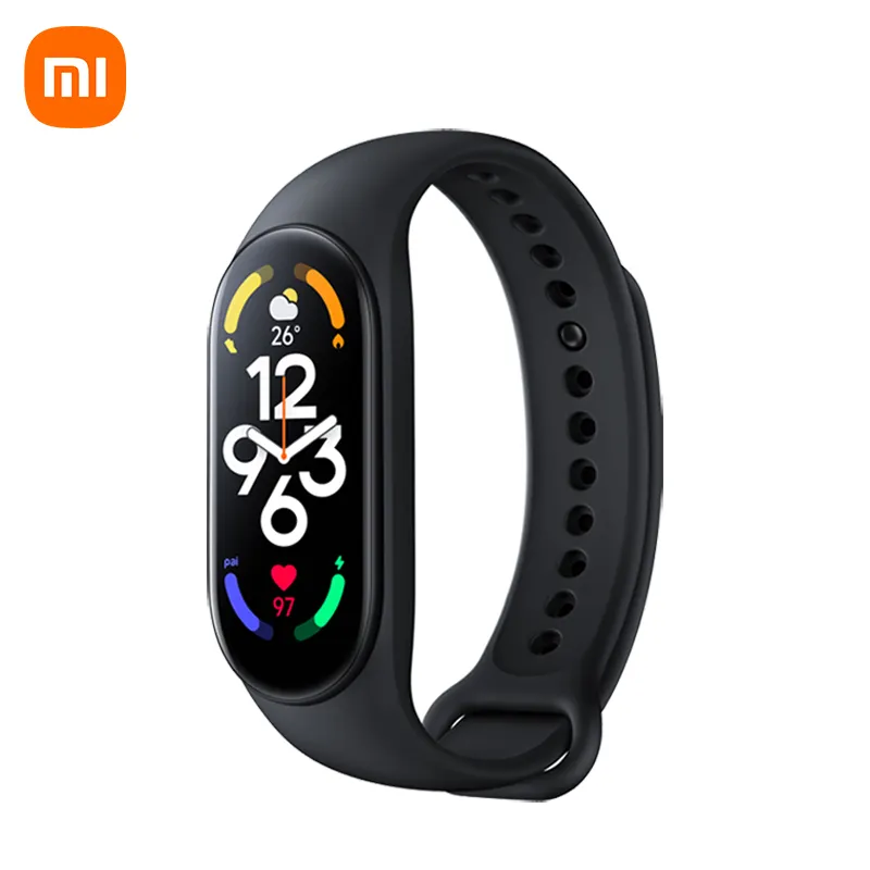 Original Xiaomi Mi Band 7 Smart Bracelet Smart 1.62" AMOLED 120 Workout Modes Professional Workout analysis Smart MiBand 7