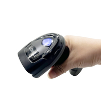 LONVILL Scanner de codes-barres sans fil à décodage rapide avec indicateur LED pour les librairies et les boutiques de cadeaux