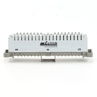 Module télécom Krone 10 paires avec module de déconnexion de connecteur de bornier IDC pour croix de cadre de distribution