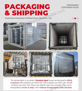 Casa Prefabbricata con Design Completamente Personalizzabile, Tetto Triangolare, 2 Camere da Letto, Casa Container Espandibile per Abitazioni - Product Image 6