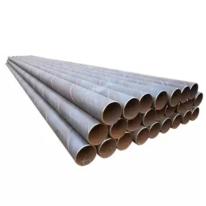Astm A554 Stainless 500mm Diameter Cement Lined Spiral Welded Steel Pipe