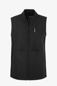 डॉक्टर नर्स अस्पताल ने महिलाओं की 6 जेब वाले बोनडेड फ्लेक्स खिंचाव उपयोगिता ज़िप फ्रंट स्क्रब बनियान - Product Image 6