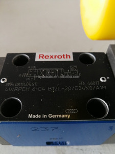 Válvula Hidráulica Proporcional de 24V 4WRPEH6C4 B12-2X/G24KO/A1M de Alto Rendimiento, Operada por Solenoide de 3 Vías, Flujo de 5 GPM, Puerto de 1/4 - Product Image 4