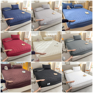 Drap-housse matelassé imperméable et anti-fuite en mélange polyester-<span class=keywords><strong>coton</strong></span>, antidérapant tout autour, pour bébés, pour le commerce transfrontalier - Product Image 6
