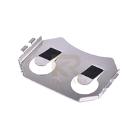 Estampage Linx BAT-HLD-002-SMT Support De Batterie pour CR2016 Phosphore Bronze Nickel Plaqué CR2016, 20mm Cellulaire SMT REEKART RK-2034