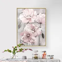 Supply for AliExpress Wall Art Flower Acrylic Oil Painting Abstract Art Oil Painting On Canvas Picture For Living Room