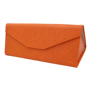 Portable Custom Logo Color Eye <b>Glass</b> Sunglasses Box PU Waterproof Strong Magnet Folding Triangle <b>Glasses</b> <b>Case</b> - Product Image 2