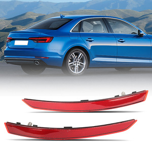 ไฟสะท้อนแสงกันชนหลัง Audi A4 B9 ปี 2016-2024 รูปทรงเมนิสคัส ไฟเตือนด้านข้าง 8W0945106C 8WD945106A - Product Image 1