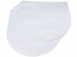 Style japonais fond rond antistatique 12 "LP Record Manchons intérieurs 40 microns HDPE - Product Image 5