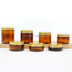 Frascos <span class=keywords><strong>de</strong></span> crema para <span class=keywords><strong>mantequilla</strong></span> corporal, frascos cosméticos con tapa <span class=keywords><strong>de</strong></span> aluminio y oro, <span class=keywords><strong>de</strong></span> cara recta, 50g, 60g, 100g, 120g, 150ml, 200ml, 8Oz, 6 Oz - Product Image 4