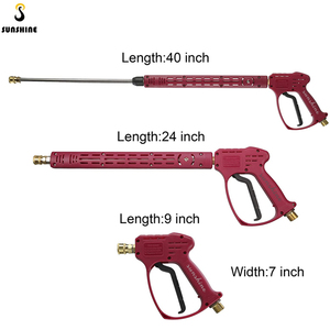 Pistola de Lavado a Presión de 40 Pulgadas con Varilla de Extensión para Limpieza de Autos, con 5 Boquillas de Colores, Gran Venta en <span class=keywords><strong>Amazon</strong></span> - Product Image 2