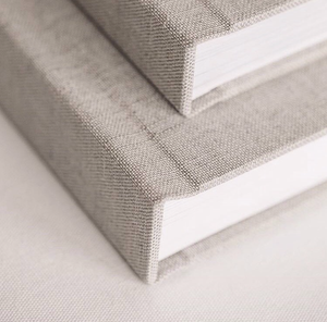 <span class=keywords><strong>Album</strong></span> photo en tissu de lin sur mesure couverture en lin d'avoine naturelle reliure parfaite <span class=keywords><strong>Album</strong></span> photo durable avec boîte à souvenirs en lin - Product Image 6
