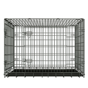 36 "42" 48 "Opvouwbare Ijzeren Hondenkennel Stapelbare Opvouwbare Metalen Gestapelde Hondenkooi Voor Grote Groothandel Hondenkooien - Product Image 1
