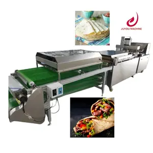Machine de fabrication de tortillas industrielles de différentes tailles de haute qualité Ligne de production automatique de tortillas