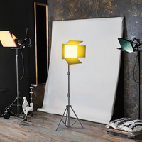 Lumière Vidéo LED Intelligente Professionnelle pour l'Audio, la Vidéo, la Photographie avec Éclairage de Studio pour TikTok et Accessoire d'Alimentation Intelligent pour Lampe