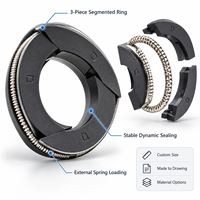 Bague d'étanchéité pour tige de compresseur alternatif pour cylindre industriel, dimensions personnalisées sur mesure selon dessin, fourniture directe usine OEM