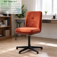 Fauteuil d'appoint carré en tissu texturé avec capitonnage, style rétro chaleureux pour salon, structure stable, vente directe usine