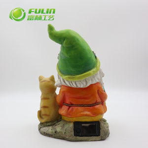 Statue <span class=keywords><strong>de</strong></span> gnome <span class=keywords><strong>solaire</strong></span> en résine <span class=keywords><strong>de</strong></span> taille réelle, sans visage, <span class=keywords><strong>de</strong></span> style dessin animé, pour jardin, pelouse, patio, décoration <span class=keywords><strong>de</strong></span> Noël - Product Image 6