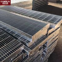 Grille en acier galvanisé à chaud 1mx1m 30x30 pour parking, entrepôt, plateforme et pont
