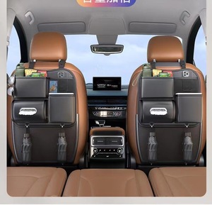 Organisateur de voiture transfrontalier multifonctionnel pour dossier de siège arrière, avec porte-mouchoirs et poche suspendue, grande capacité - Product Image 6