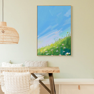<span class=keywords><strong>Lienzo</strong></span> estirado para pintar, <span class=keywords><strong>lienzo</strong></span> de pintura en blanco mezclado de algodón y lino, marco de lona de madera maciza para acrílicos y pinturas al óleo - Product Image 6