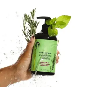 Rosemary Hortelã Fortalecimento Shampoo Cuidados Nutritivos Profundos Limpeza do cabelo Fortalecer o Shampoo do Cabelo