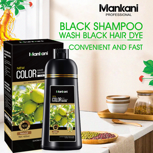 Tinta per Capelli 3 in 1 a Base di Erbe OEM, Copertura Rapida dei Capelli Grigi, Lunga Durata, Senza Ammoniaca, Shampoo Colorante Nero per Donne e Uomini - Product Image 3