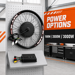 Sailimotor 1500W 2000W 3000W US Warehouse Hub Motor <strong>E</strong>-Bike <strong>Conversion</strong> <strong>Kit</strong> 48V 52V 60V 72V with Lithium Battery Optional - Product Image 2